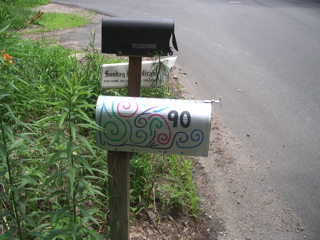 Mailbox left side