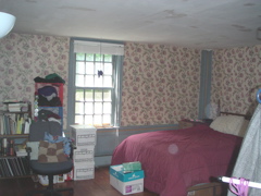 Tom's room, seen from the stairwell